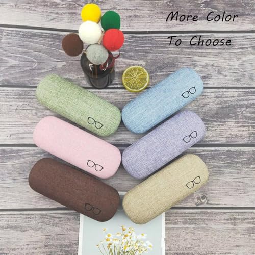 Image of Eyeglasses Case Eye Glasses Box Eyewear Container Protector Cover Sunglasses Bag Hard Shell Protective Pouch
