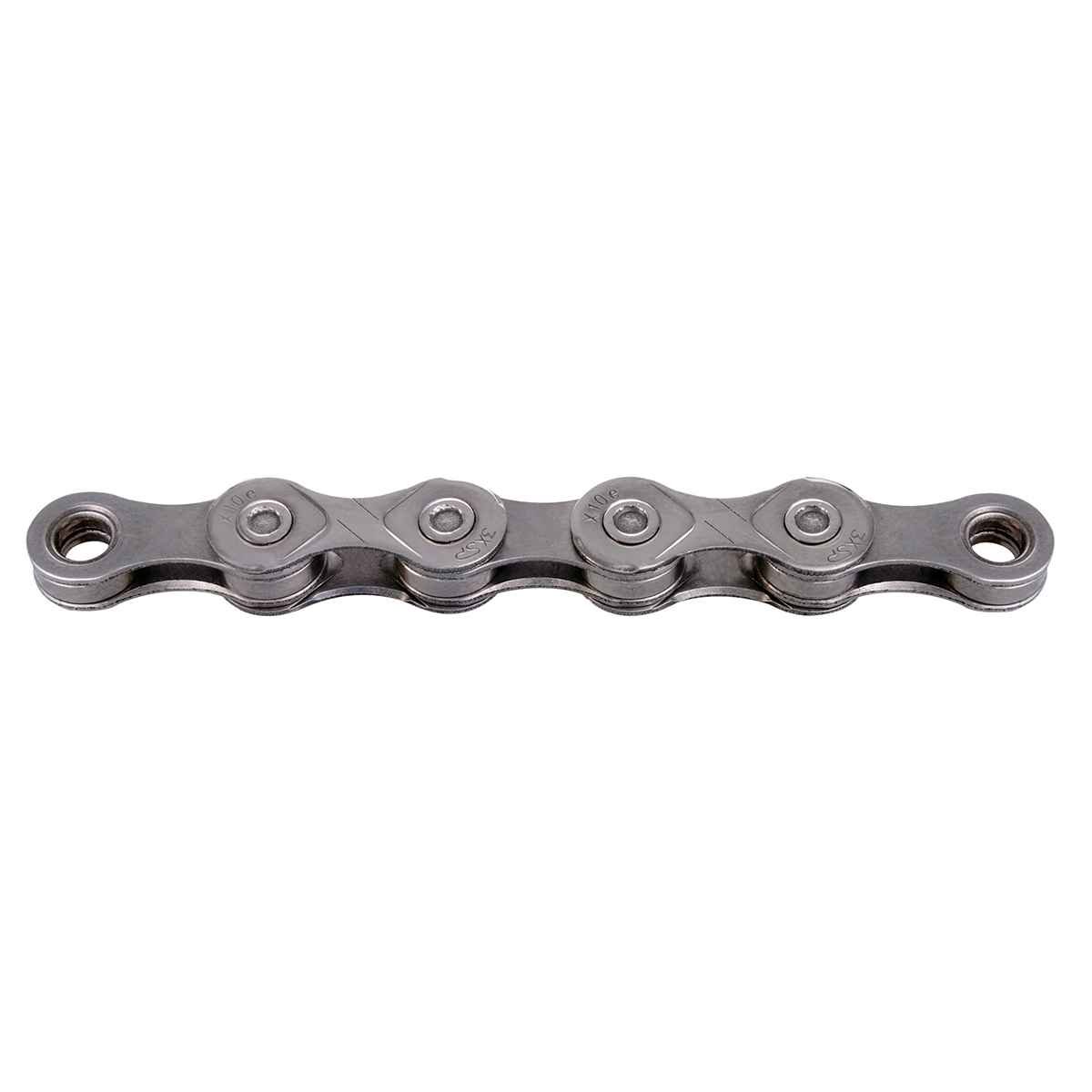 KMC E10 10-Speed E-Bike Chain, 136 Links | Compatible with Shimano, SRAM, Campagnolo, and Major Drivetrain Systems | Silver