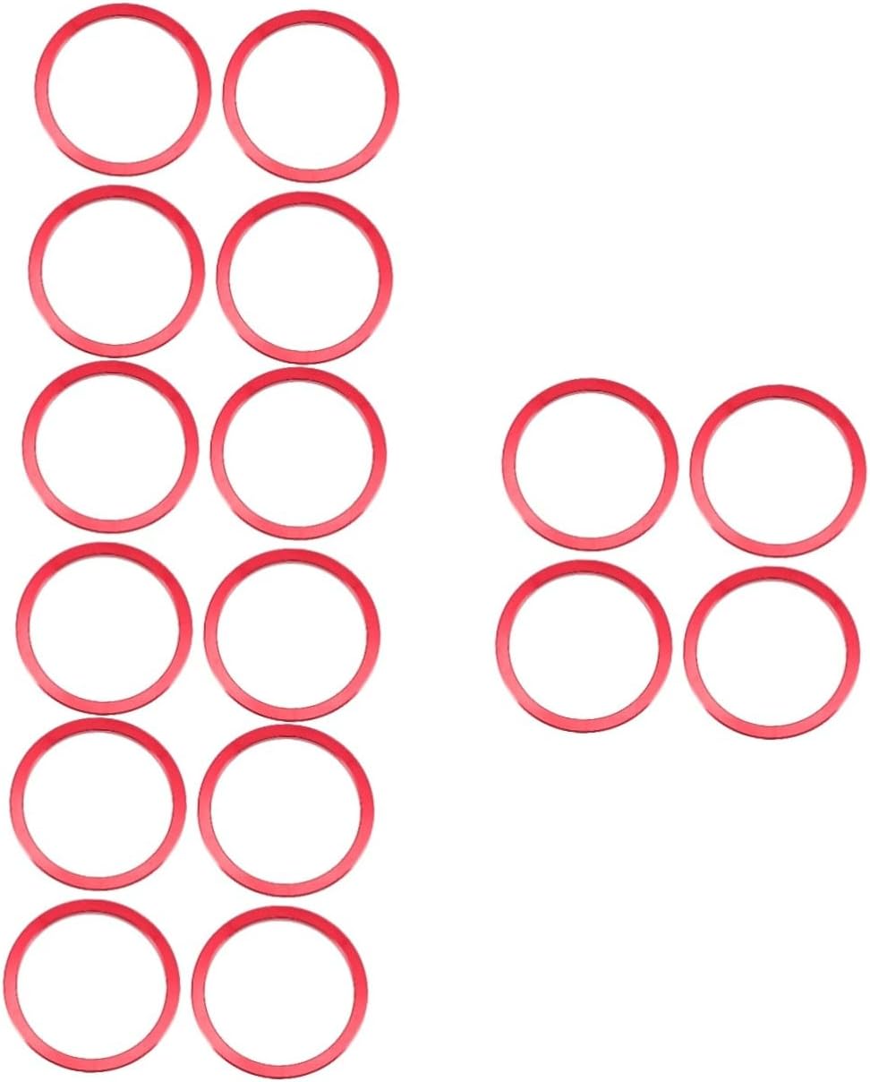 4sets Car Air Vent Covers Abs Material Car Decor for Women Men Easy Install Interior Accessories 4pcs*4