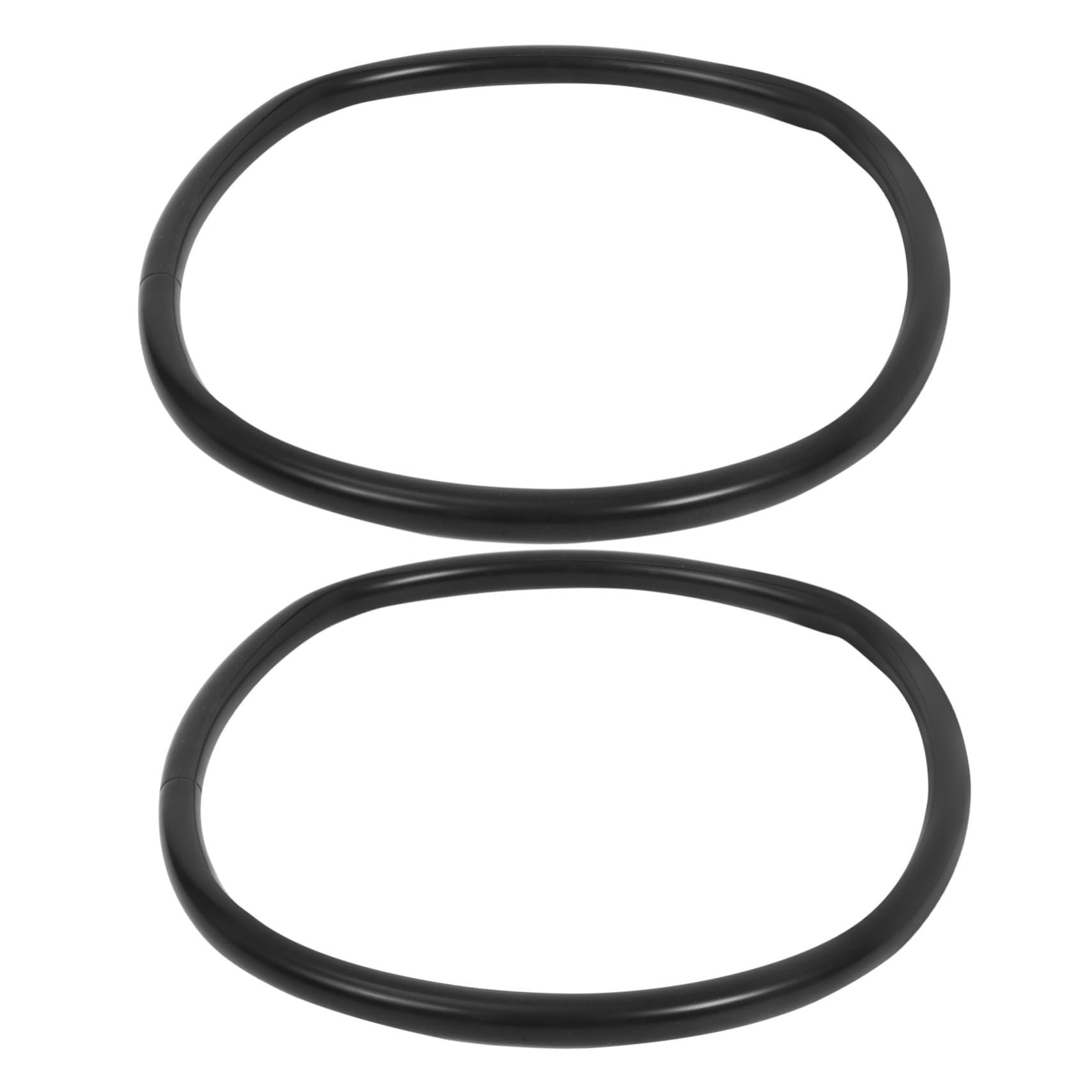 EXCEART Cubiertas de Silicona Antideslizantes para Aros de de Negro Protectores Resistentes para Empuje Manual y Viajes Material Seguro y Flexible de Alimenticio