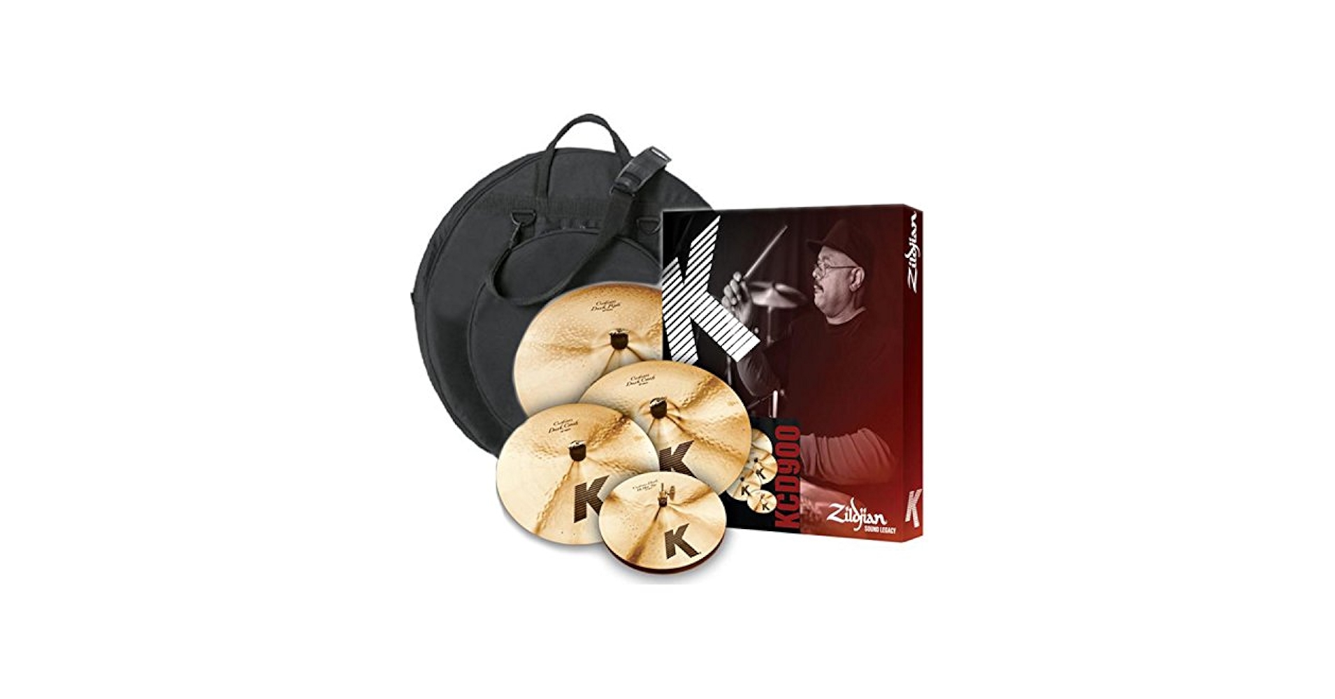 Amazon.com: Zildjian KCD900 K CUSTOM DARK 5 PC BOX SET with