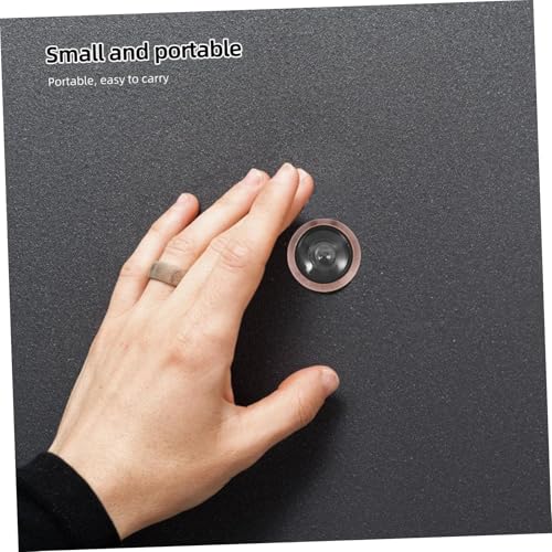 Visor de mirilla para puerta Homoyoyo de ángulo ancho, alta definición, privacidad, fácil instalación, para puertas gruesas de hogar, apartamento u hotel miniatura 4
