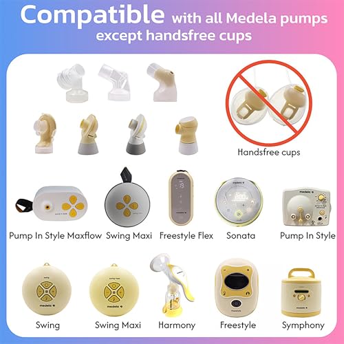 17mm escudos ovalados para extractor de Medela miniatura 2