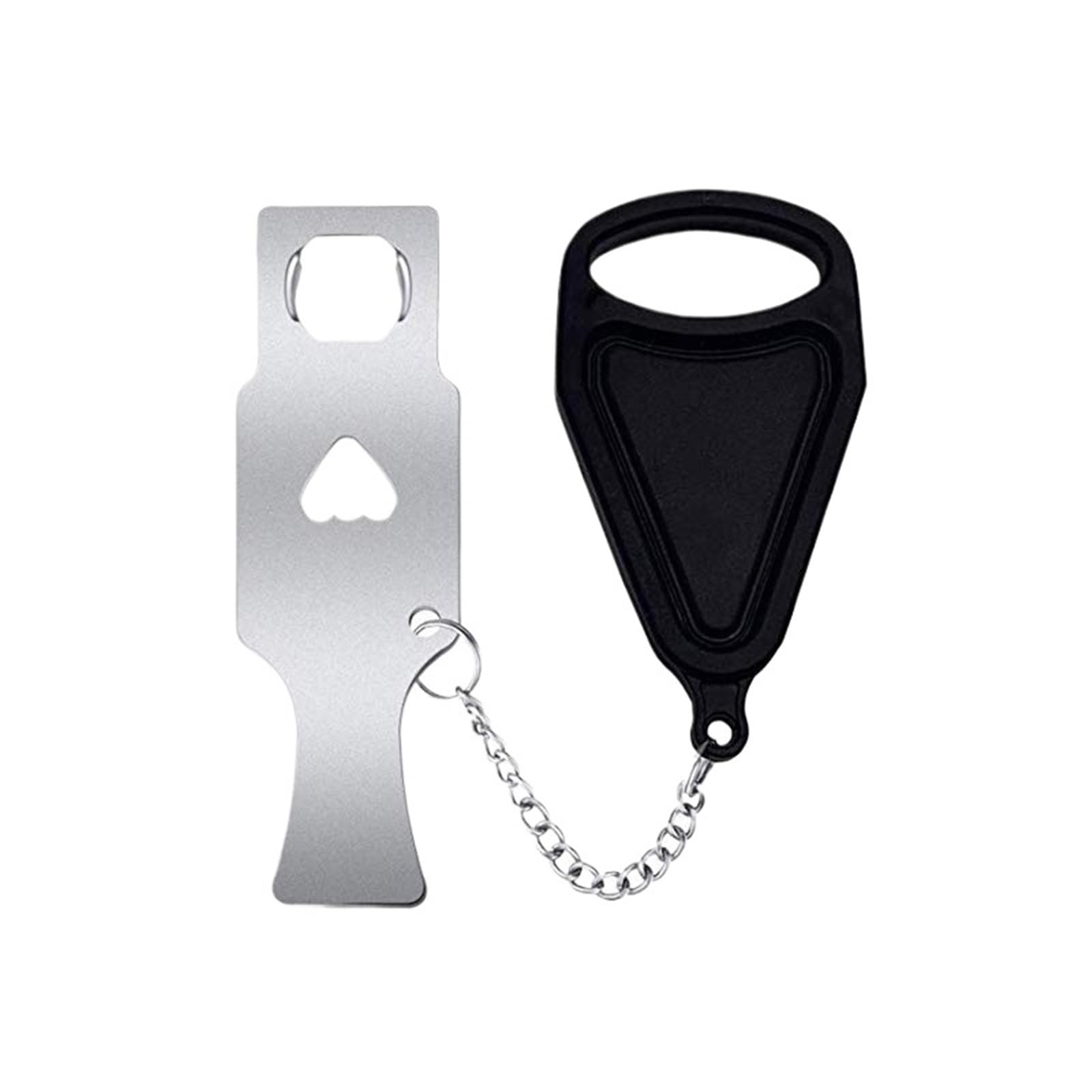 Meytxoa Black Portable Door Lock Portable Door Lock Keyless Anti-Theft Hotel Travel Locks Childproof Security Home Safety