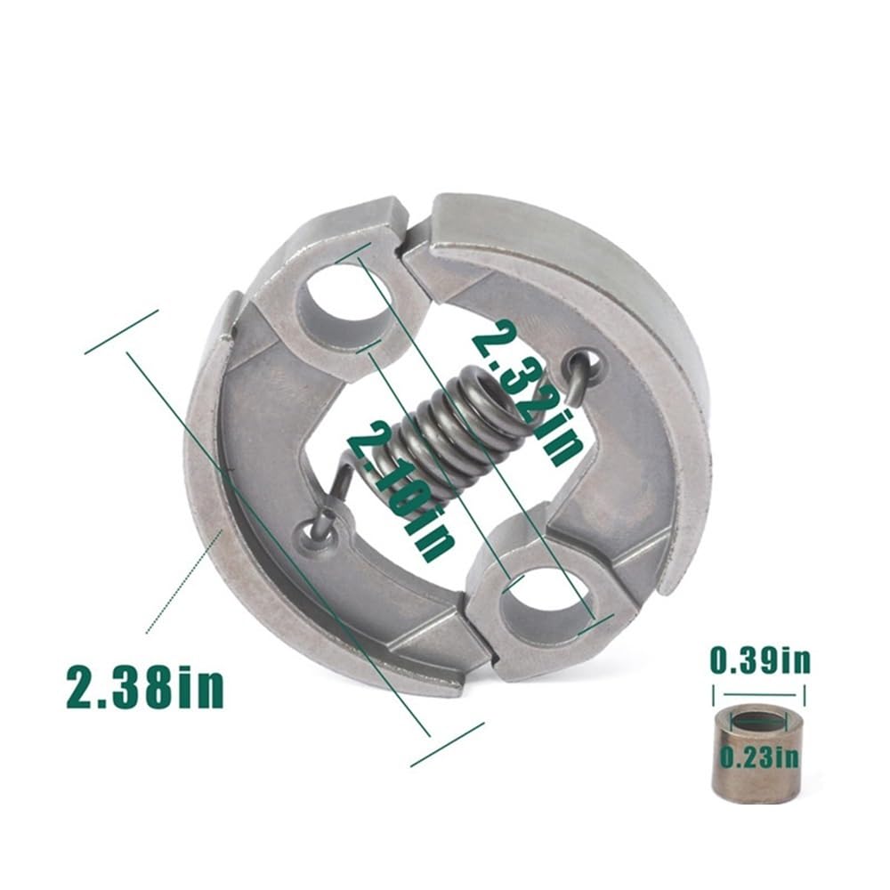 Ajuste for FS91 FS111 FS131 Compatible 4149-160-2000 Kit de reparación de Embrague con desbrozadoras de Resorte