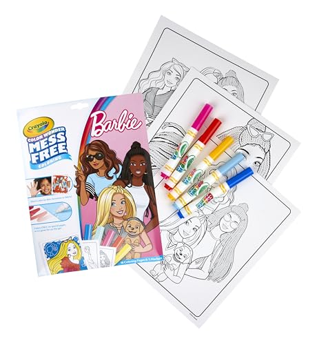 Crayola Barbie Color Wonder Coloring Set, Mess Free Coloring Book Pages for Toddlers, Travel Activity, Barbie Gift & Toys for Kids by Crayola - Image 2