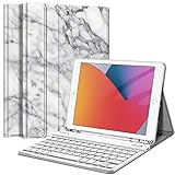 Fintie Keyboard Case for iPad 9th / 8th / 7th Generation (2021/2020/2019) 10.2 Inch, Soft TPU Back...