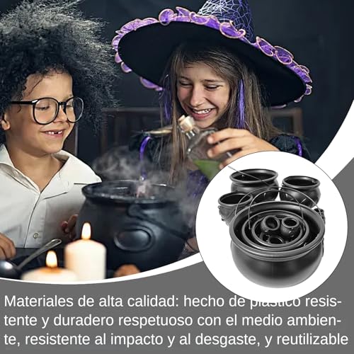 Caldero de bruja inflable o rígido para juegos interactivos de Pascua 4