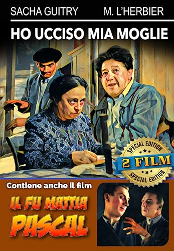 Fu Mattia Pascal / Ho Ucciso Mia Moglie películas italianas en DVD pack de cine clásico 2