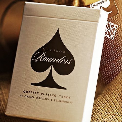 Tavoloverde Playing cards Rounders by Madison - Brown