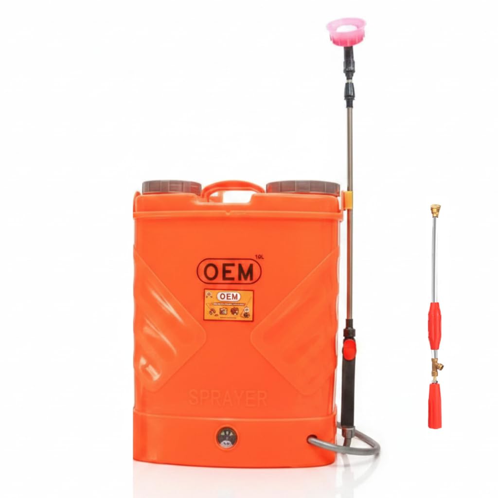 OEM 12V 8A Battery Operated Sprayer 16L High-Pressure Knapsack for Agriculture, Gardening & Pest Control | Copper Gun, 4 Nozzles & Long Battery Backup-image-30