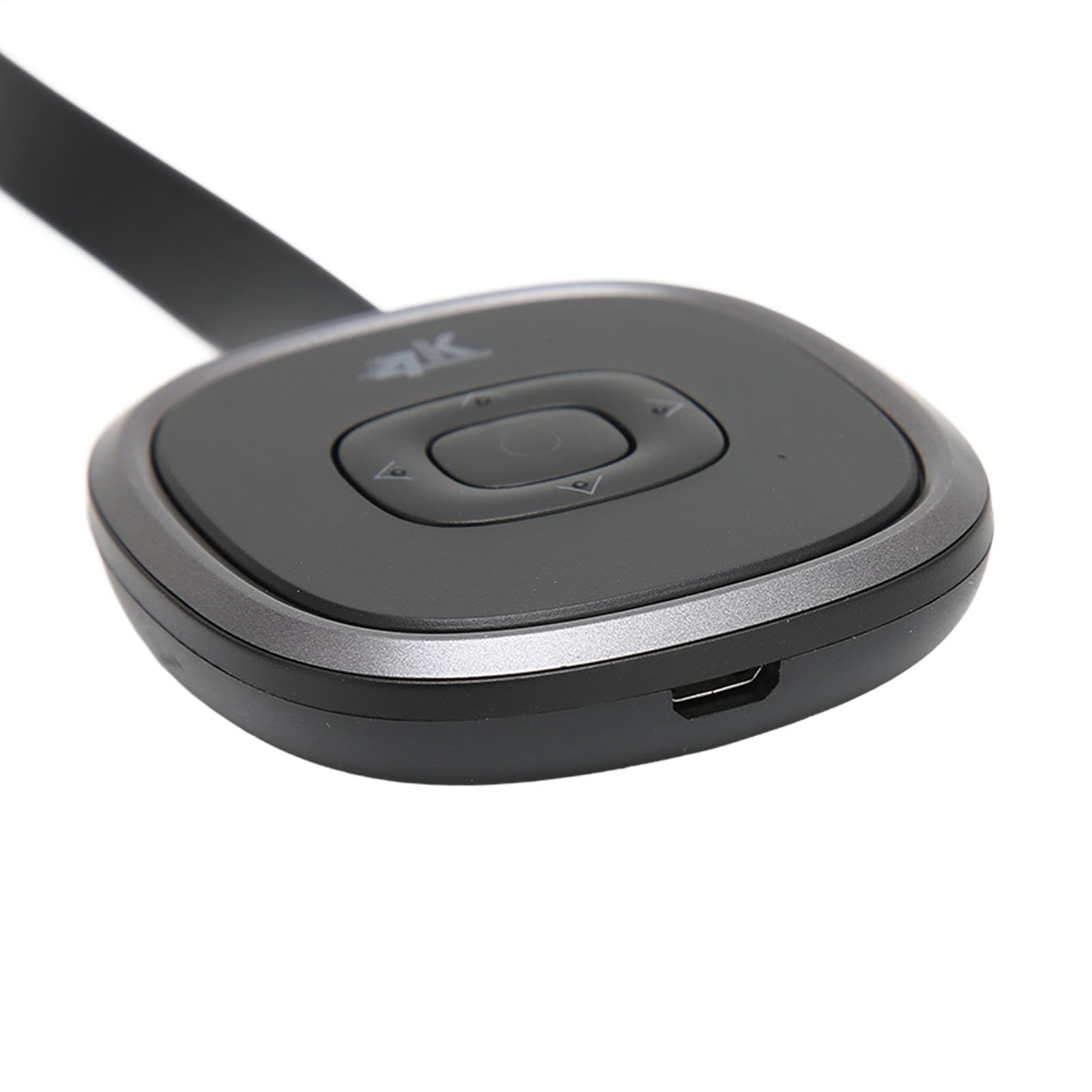 Dongle D'affichage WiFi sans Fil, Récepteur D'affichage WiFi 2.4G 5G 4K 0 Retard, Adaptateur D'affichage sans Fil 5V 2A pour Moniteurs de Projecteurs, Noir
