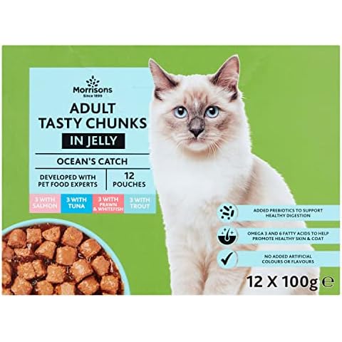 Morrisons Adult Cat Fine Cuts in Jelly Cover