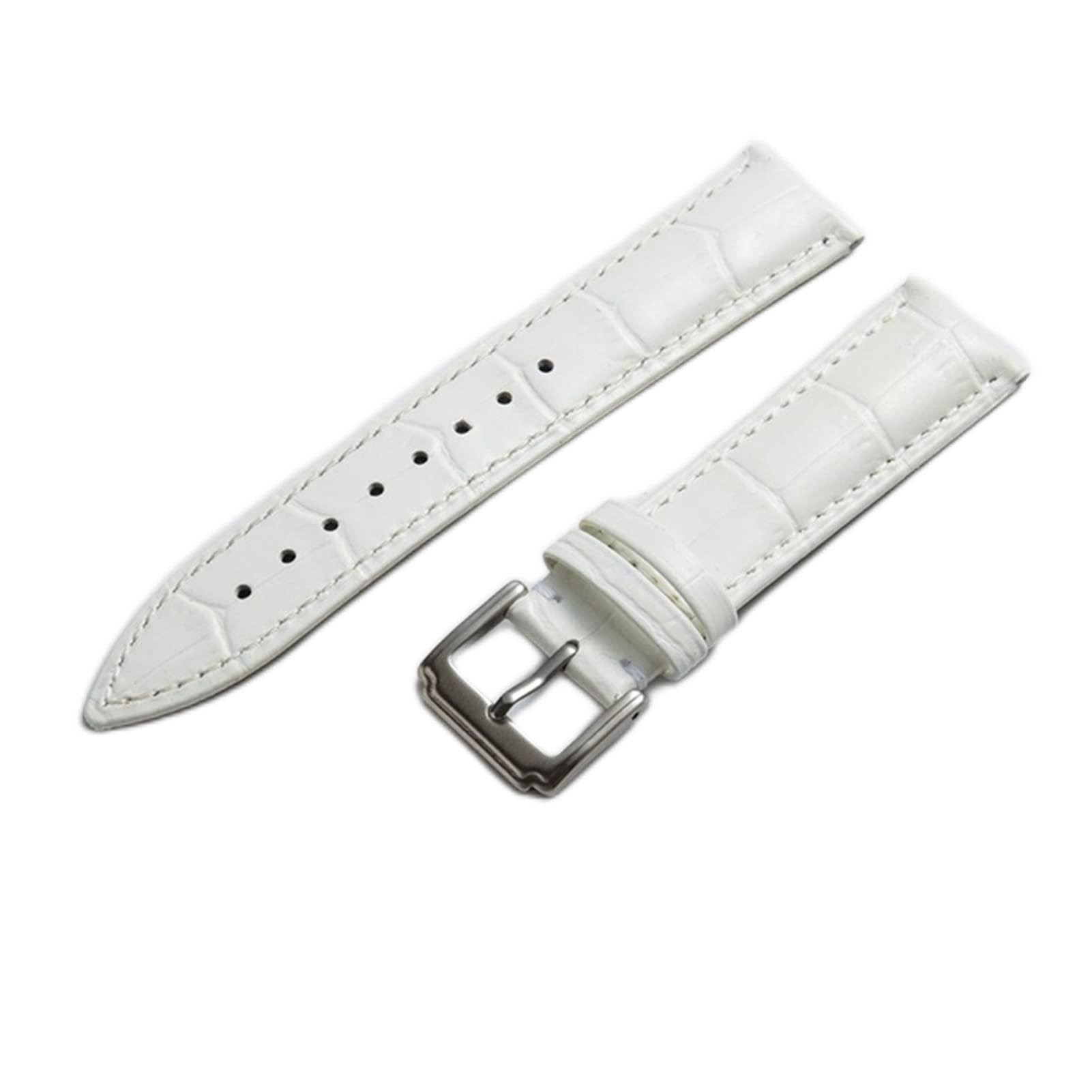 18mm 20mm 22mm 24mm Skórzany pasek do zegarka Pasek z paskami Pasuje do Gear S3 42mm 46mm