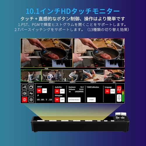 FEELWORLD L4 マルチビデオスイッチャー の商品画像 2