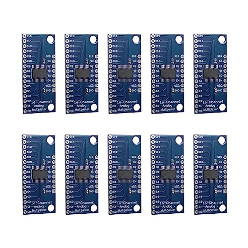 Sctecoau 10 Piezas/Juego CD74HC4067 Multiplexor AnalóGico CMOS de Alta Velocidad MultifuncióN Multiplexor AnalóGico de 16 Canales