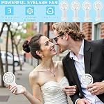 Woanger 12 Pcs Mini Handheld Fan,White - Image 4
