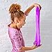 SLIMYSAND by Horizon Group USA, 1.5 Lbs of Stretchable, Expandable, Moldable Cloud Slime, Non Stick, Slimy Play Sand in A Reusable Bucket, Purple- A Sensory Activity