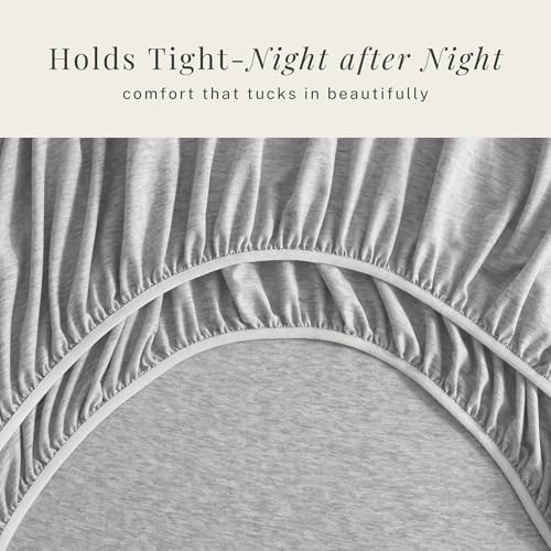 Image of Hearth & Harbor Bed Sheets, Luxury Soft 6 Piece Bed Sheet Set Extra Deep Pocket Fitted Sheets Fits Mattress up to 21 inch, Double Brushed Bedding Sheets & Pillowcases,