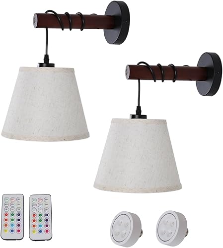 Miniatura 9 de Apliques de pared de cristal, 2 luces LED para tocador de baño, 18.5 pulgadas, lámpara de pared moderna con pantalla de burbujas, lámpara de pared