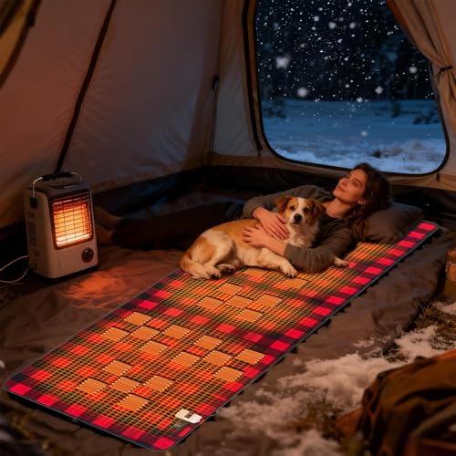 Sac de couchage chauffant idéal pour le camping et la randonnée