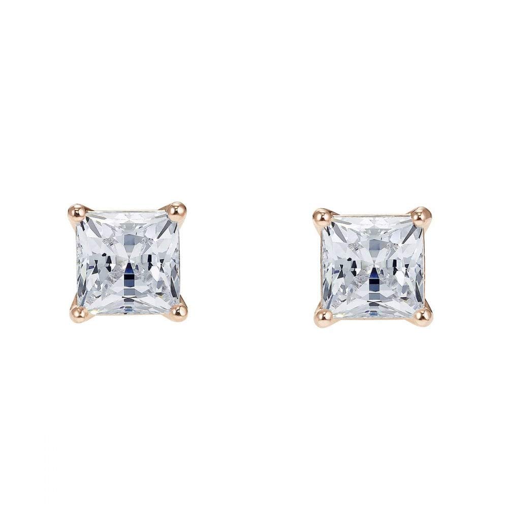 Attract Earrings Jewelry Collection, Clear Crystals