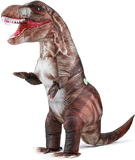 Inflatable Dinosaur Costume for Adult,Blow up Dinosaur Costume,Halloween Party Cosplay