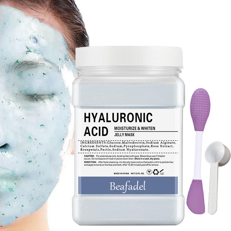 beafadel Máscara De Gel Em Pó Para Cuidados Faciais Profissionais...