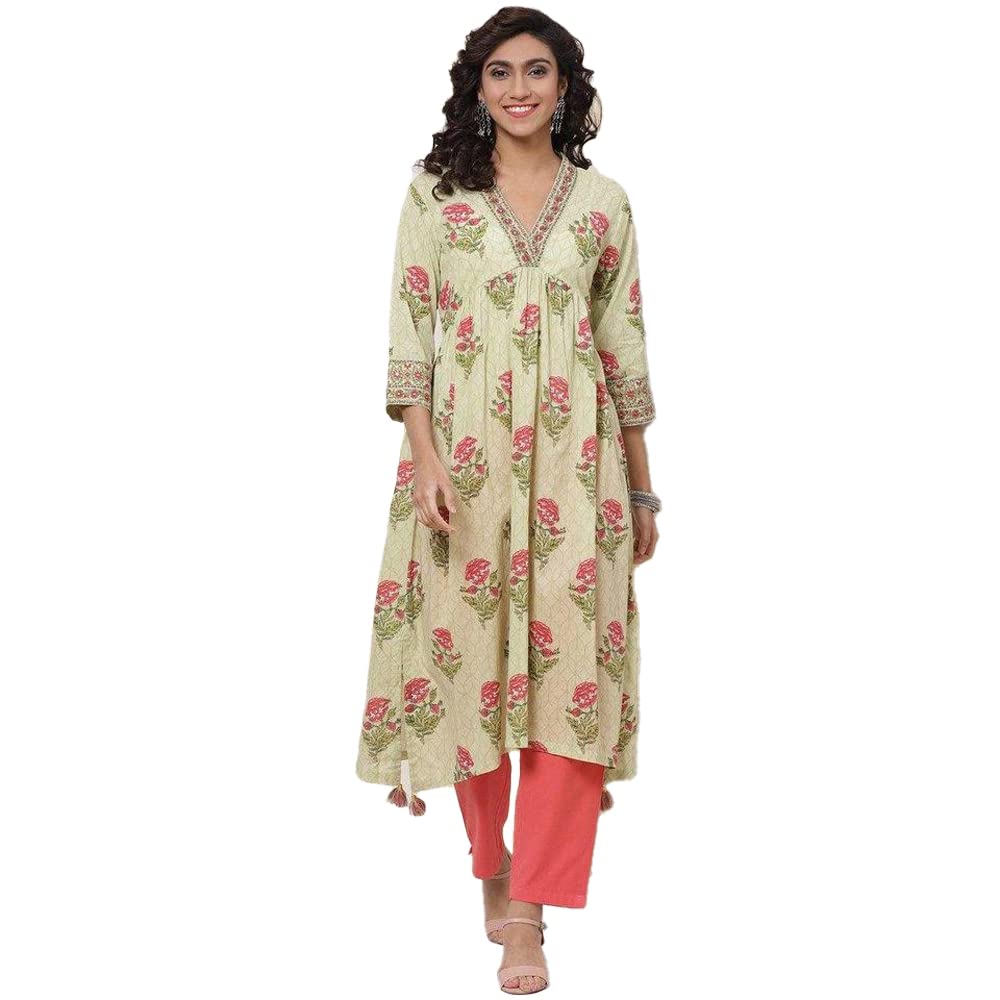 BIBA Women Printed Mix and Match(Cafe PIN17826_Green_40) (B09NP8BJN9) Amazon Price History, Amazon Price Tracker