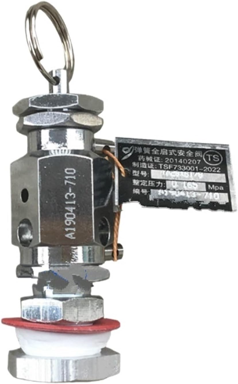1pcs Portable safety valve/release valve Safety Relief Valve Pressure Release Regulator dia14mm/16mm Autoclave accessories(B)