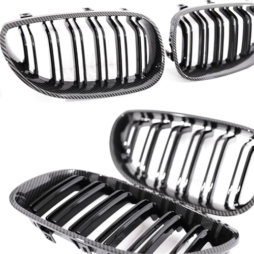 Calandra delantera de riñón negro brillante para parachoques BMW E60 E61 M5 2