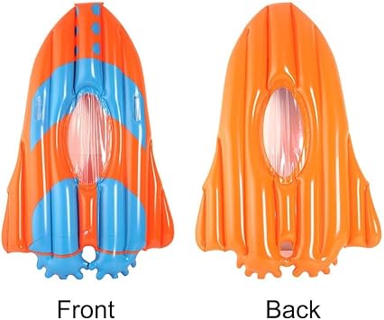 Pool Float Swim Ring with Backrest Inflatable Water Float for Pool Adults