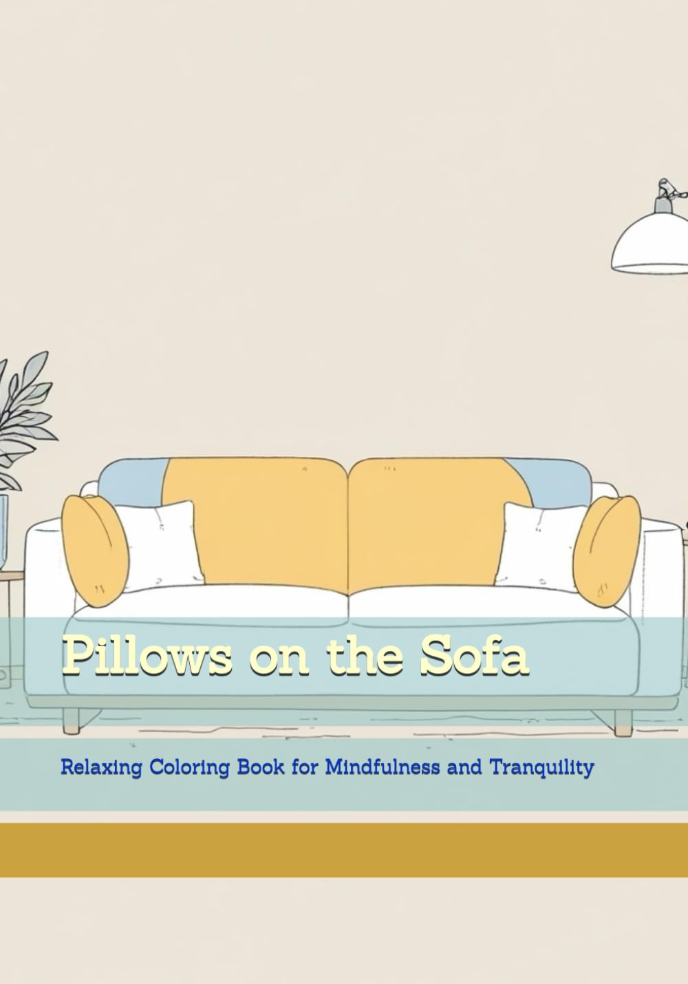 Pillows on the Sofa: Relaxing Coloring Book for Mindfulness and Tranquility (Moments of Gentle Relaxation)