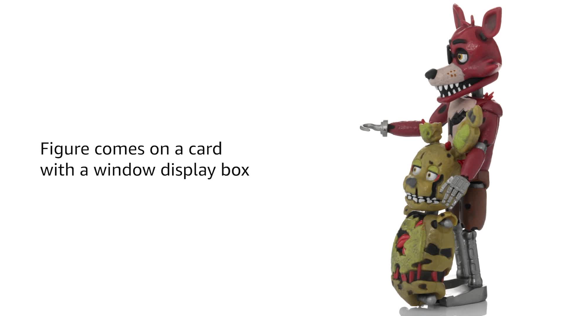 Amazon.com: Funko Five Nights at Freddy's Articulated Foxy Action