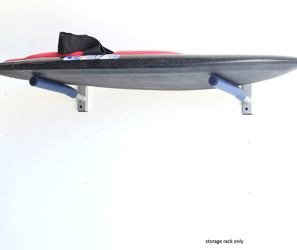 SPAREHAND Single Rack Wall Mount - Storage Rack for Surfboards, Wakeboards, and Skis - Garage Storage Rack and Wall Hanger