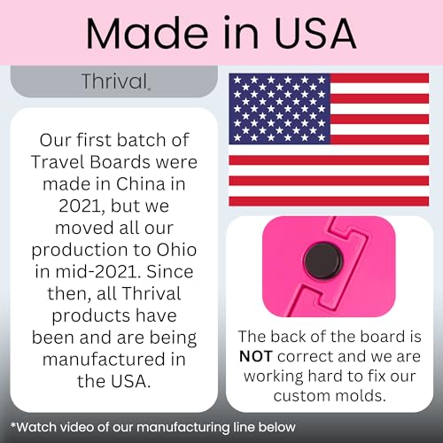 Image of Thrival Arch Back Stretcher - Psoas Muscle Release Tool App for Hip Flexor, Back, Glute, Iliacus, and Neck - Spine Decompressor, Trigger Point, and Myofascial Release - Pink