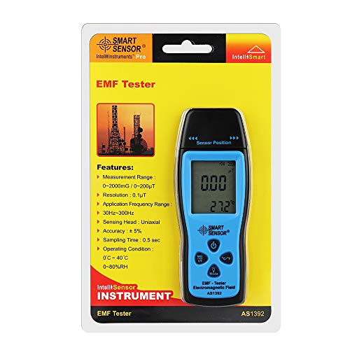 Medidor Digital EMF Smart Sensor AS1392 miniatura 6
