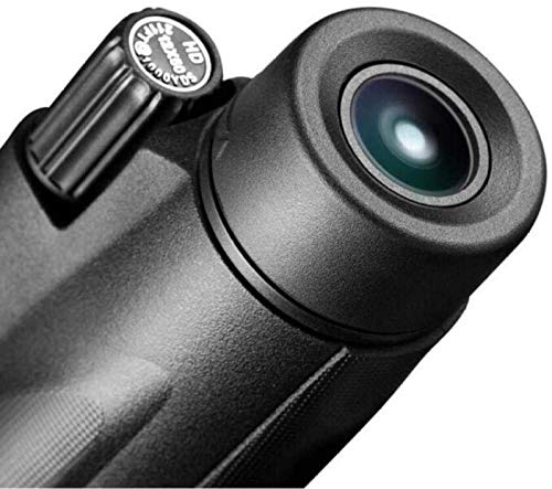 Binoculares de alta potencia, telescopio monocular HD, óptica con visión nocturna sin infrarrojos, impermeable y negra, ideal para fotografía y deportes. - Fernando Cortés