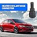 DYEKNEE Pack-2 Car Heater Cooling Water Hose Connector, 2.99
