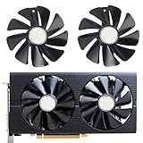 Coolerage LED CF1015H12D RX570 RX580 RX590 RX470 RX480 Graphics Card Fans for Sapphire Nitro RX 570 580 590 470 480 GPU Fans (Normal Fan)