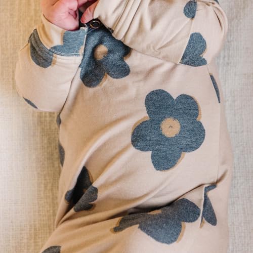 Copper Pearl Newborn Knotted Gown Gemma in Tan3