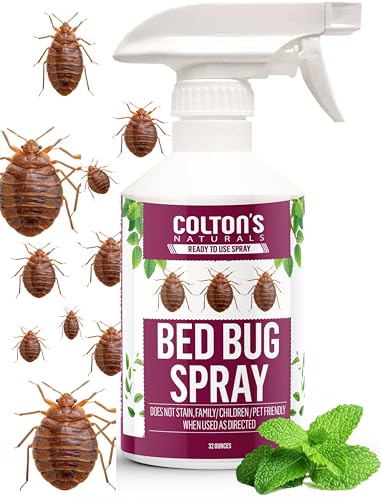Bed Bug Spray – Natural Bed Bug Killer for Mattress,