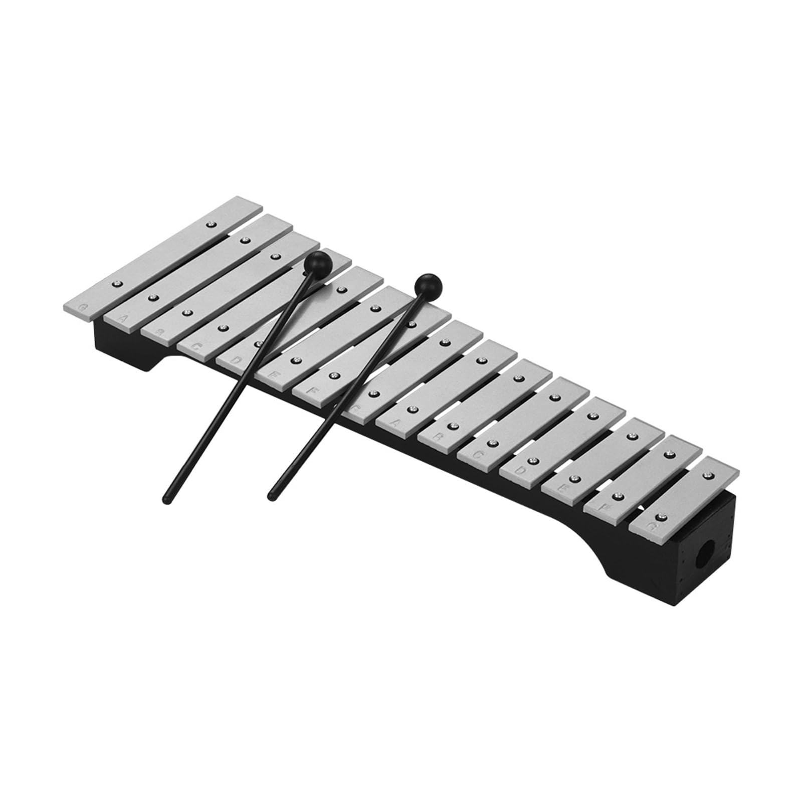 Profesjonalny ksylofon 15 Uwaga Ksylofon Dzwonki Drewniana Podstawa Pręt Aluminiowy Z Młotkiem Instrument Perkusyjny Instrument Muzyczny Z Torbą Do Przenoszenia