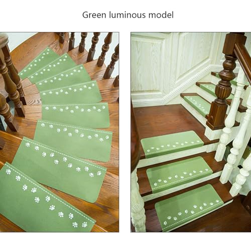 Alfombrilla antideslizante fluorescente y reutilizable para escalones 6