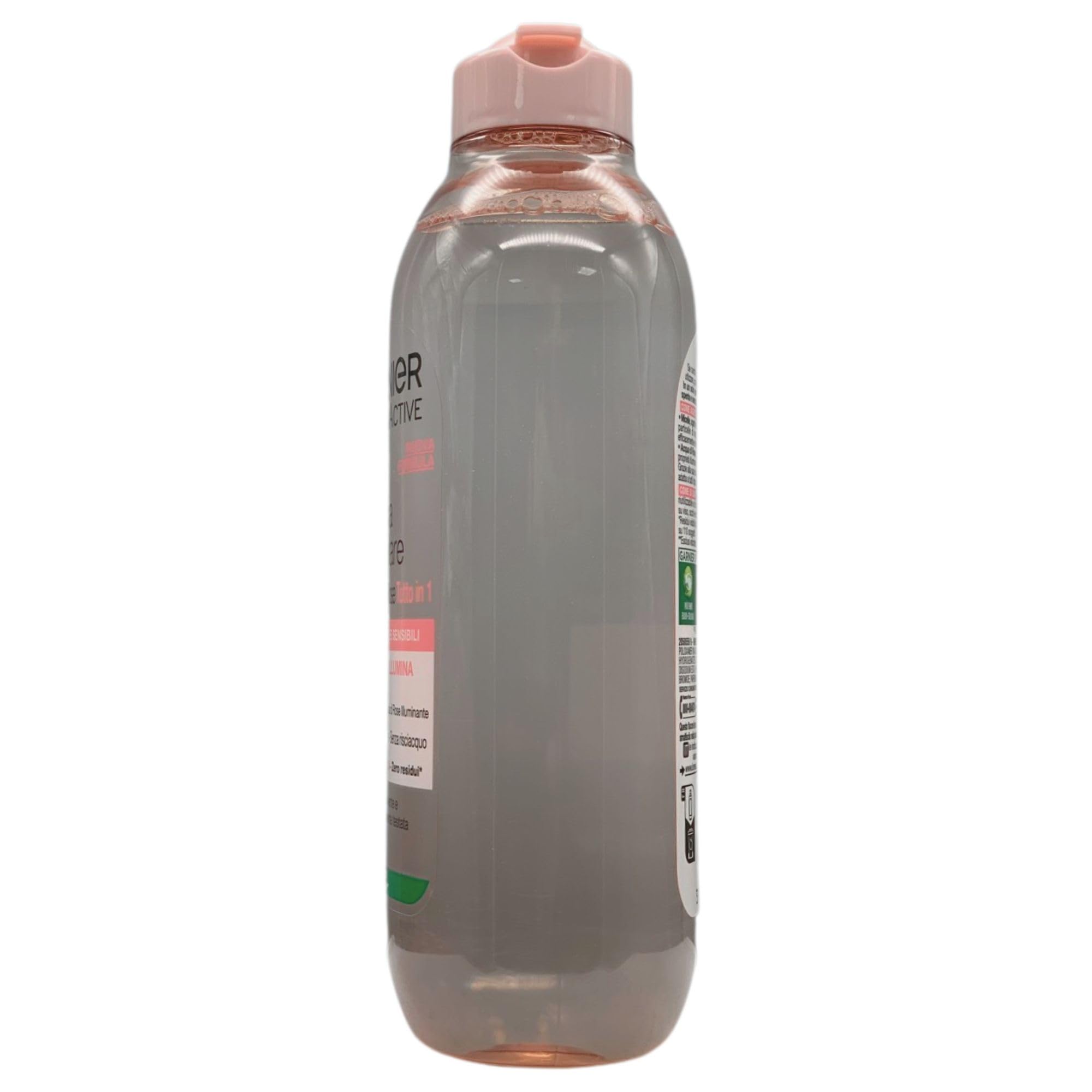 Acqua Micellare, Acqua di Rose, Tutto in 1: Deterge, Illumina e Strucca. Per Pelli Spente e Sensibili, Ipoallergenica - Zero Residui 400ml (6 Unità)