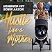 Baby Jogger Summit x Robin Arzón Kinderwagen zum Joggen | zusammenklappbarer 3-Rad-Sportkinderwagen mit Handbremse | City Royalty (Black & Gold)