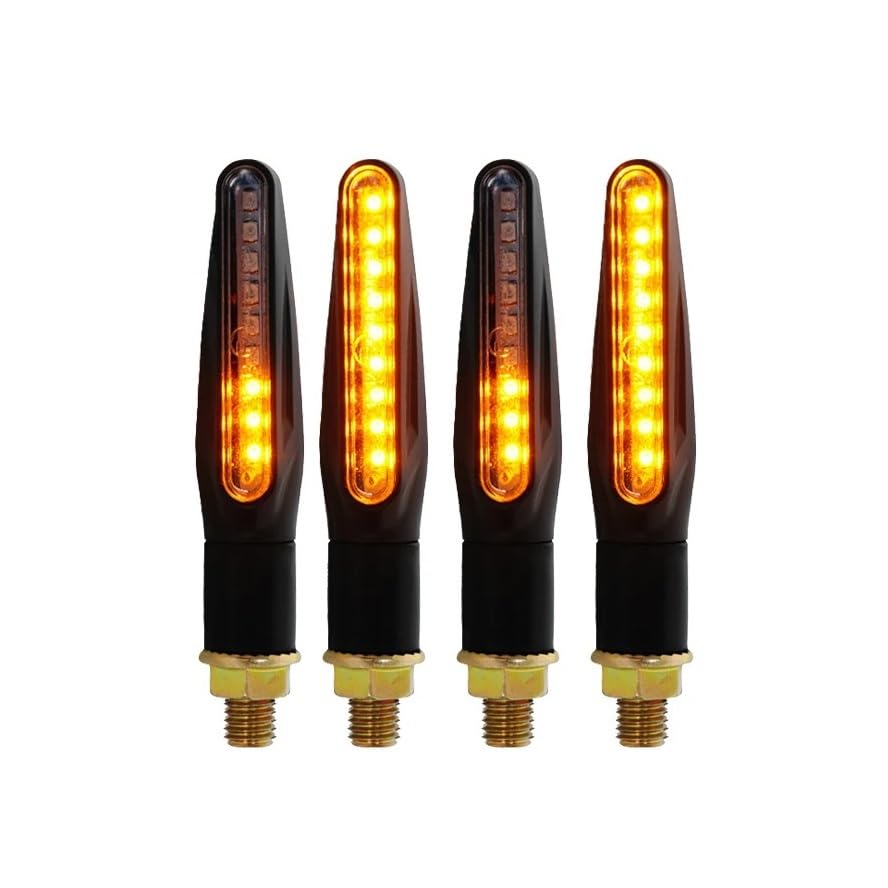 Clignotants LED universels et feu de freinage arrière pour moto