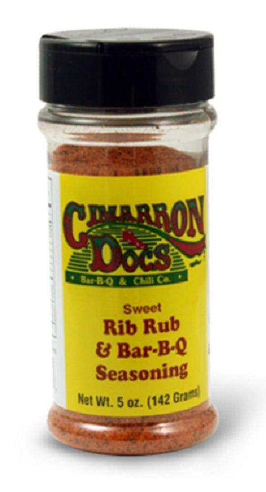 Cimarron Docs Sweet Rib Rub & Bar-B-Q & Chili Seasoning, 6.6 oz
