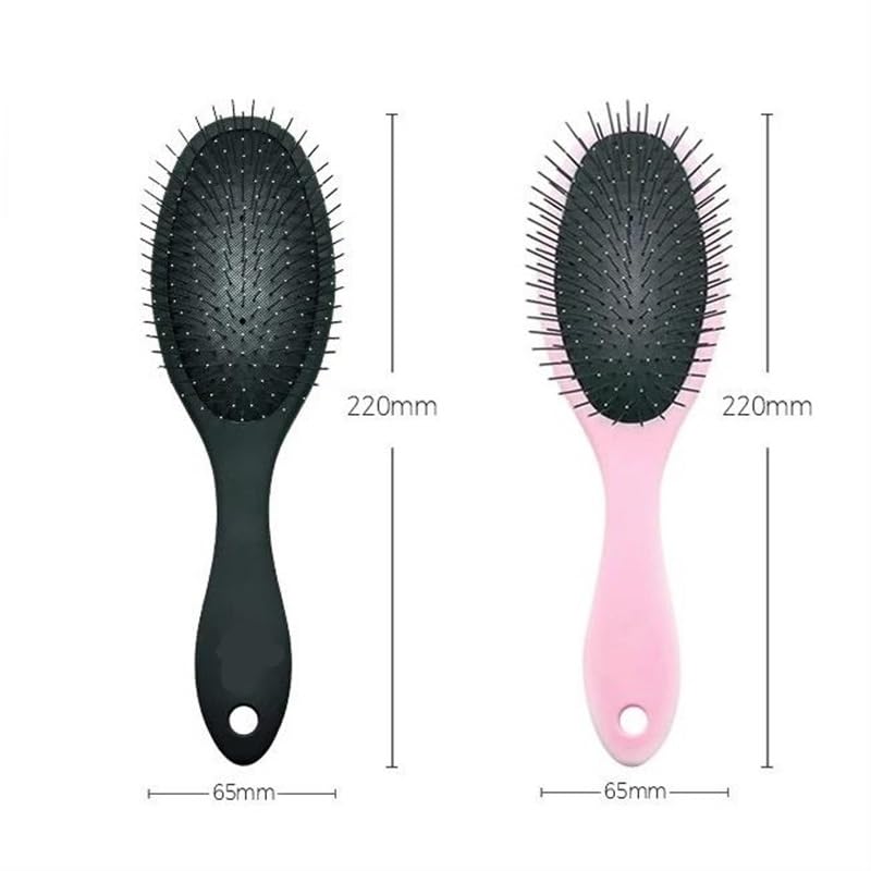 Haustier-Airbag-Massagekamm, Katzenpflegekamm, Hundehaarentfernungskamm, Katzenhaarbürsten-Trimmer (Color : Black)