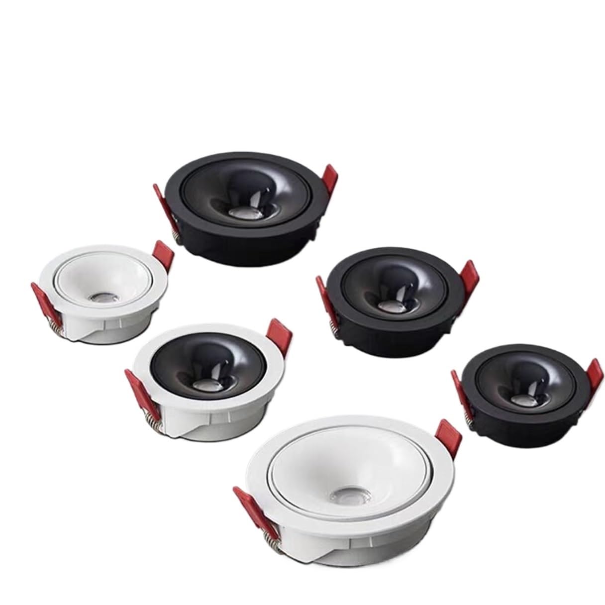 Genérico Focos LED regulables integrados ultrafinos iluminación interior inteligente TUYA ajustable antideslumbrante 85V-265V